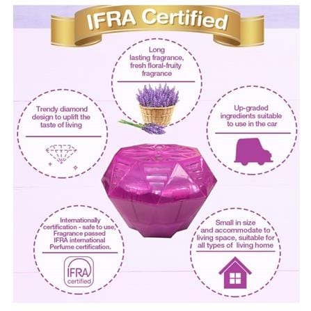 FARCENT DIAMOND GEL 70G LAVENDER