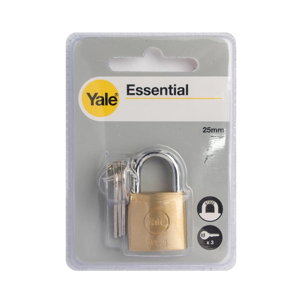 YALE 25MM PADLOCK YE-25