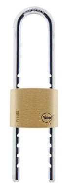 YALE 50MM CLASSIC ADJUSTABLE SHACKLE PADLOCK Y110/50/155/1