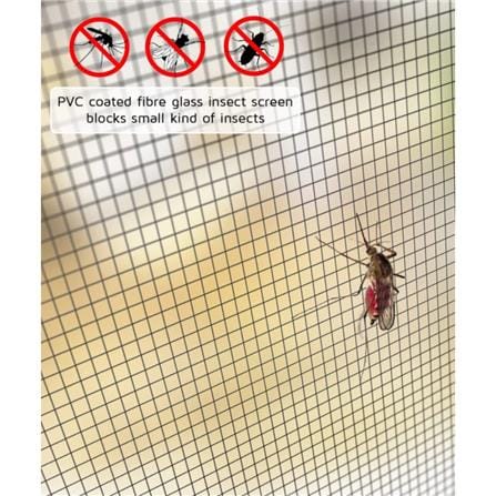 EZYNET POLYESTER MOSQUITO SCREEN 2FT X 2FT GREY