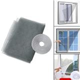 EZYNET POLYESTER MOSQUITO SCREEN 4FT X 4FT GREY