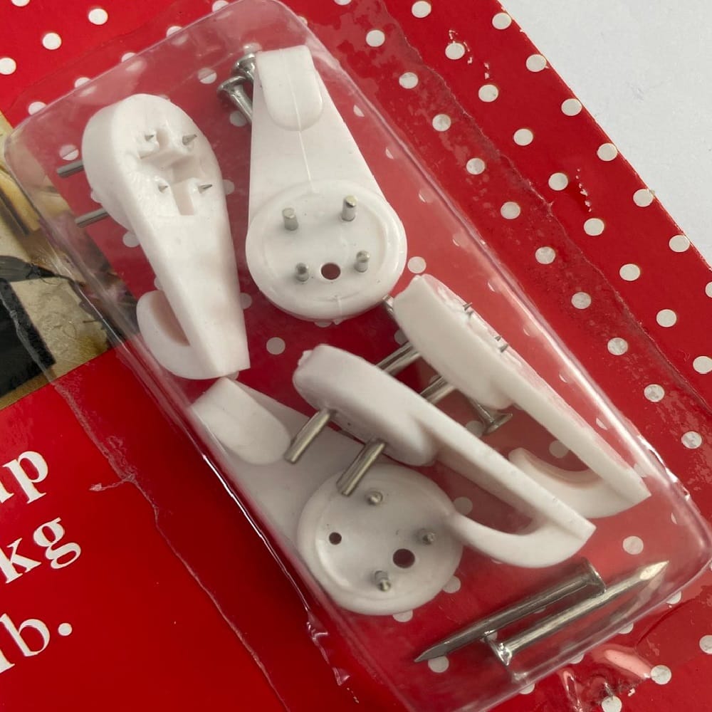REX HANDY HARWALL HOOKS 1002 WHITE