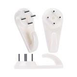 REX HANDY HARWALL HOOKS 1002 WHITE