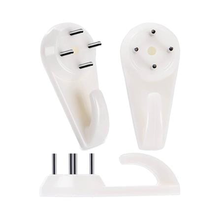 REX HANDY HARWALL HOOKS 1002 WHITE