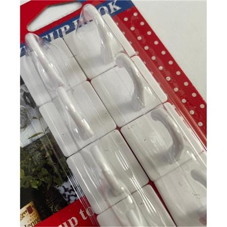 REX ADHESIVE CUP HOOK 1014 WHITE