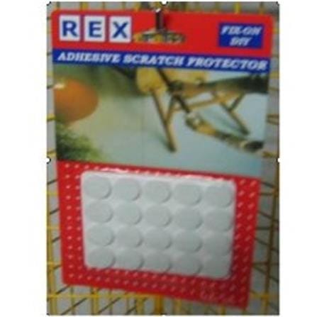 REX ADHESIVE SCRATCH PROTECTOR 16MM 1032 WHITE
