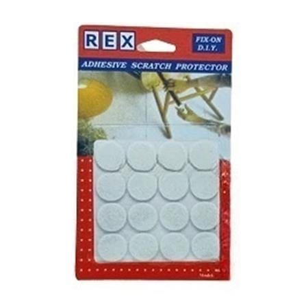 REX ADHESIVE SCRATCH PROTECTOR 22MM 1033 WHITE