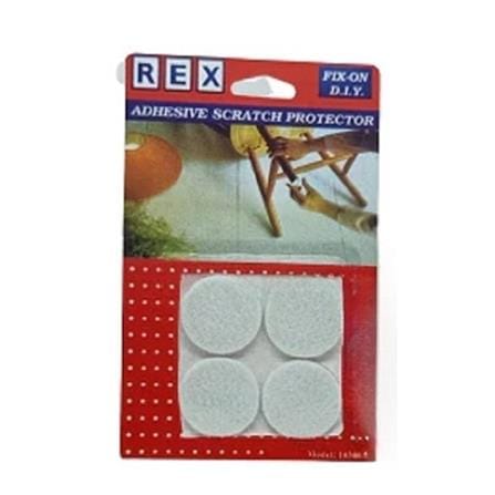 REX ADHESIVE SCRATCH PROTECTOR 38MM 1036 WHITE