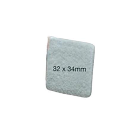 REX ADHESIVE SCRATCH PROTECTOR 32X34MM 1038 WHITE