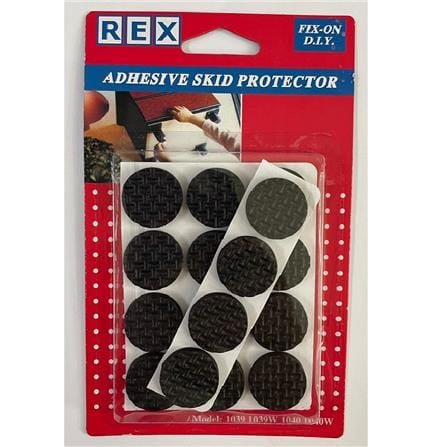 REX ADHESIVE SKID PROTECTOR 1040 BLACK