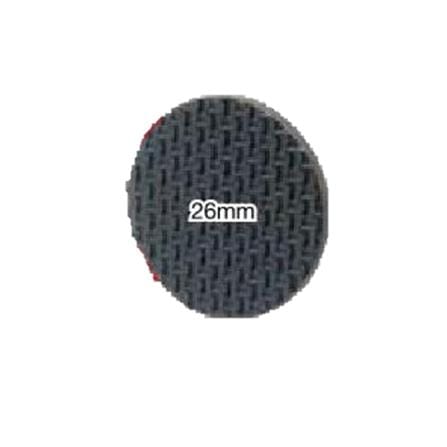 REX ADHESIVE SKID PROTECTOR 26MM 1041 BLACK