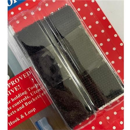 REX HOOK & LOOP FASTENER 1046 BLACK