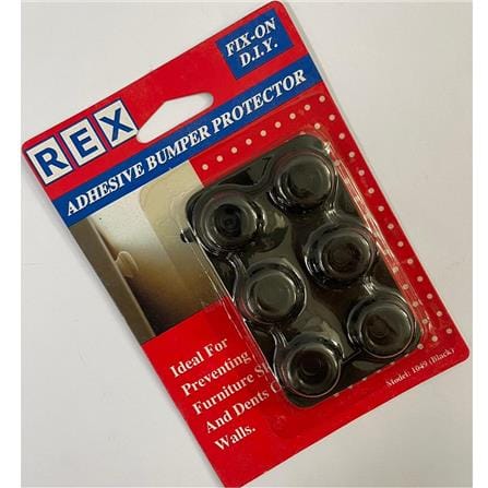 REX ADHESIVE BUMPER PROTECTOR 1049 BLACK