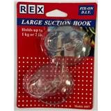 REX LARGE SUCTION HOOK 1057 CLEAR
