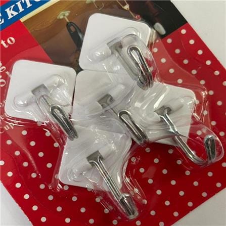 REX ADHESIVE KITCHEN HOOK 1064 WHITE