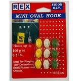REX MINI OVAL HOOK 1082 MIX COLOUR