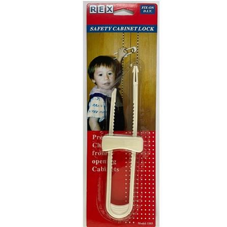 REX SAFETY CABINET LOCK 1103 WHITE