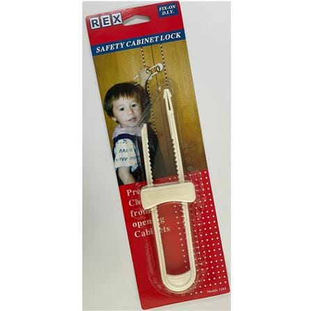 REX SAFETY CABINET LOCK 1103 WHITE