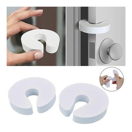 REX SAFETY DOOR STOP 1105 WHITE