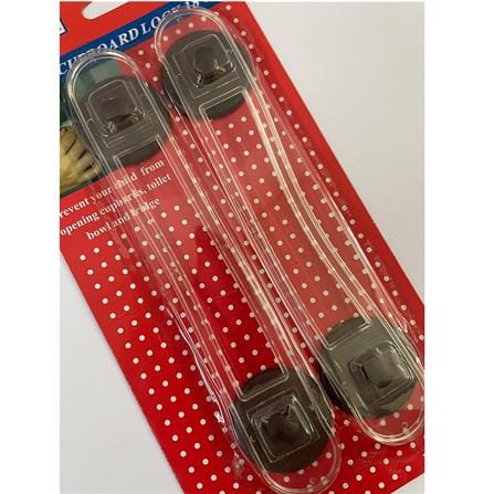 REX SAFETY CUPBOARD LOCK 18CM 1113 CLEAR