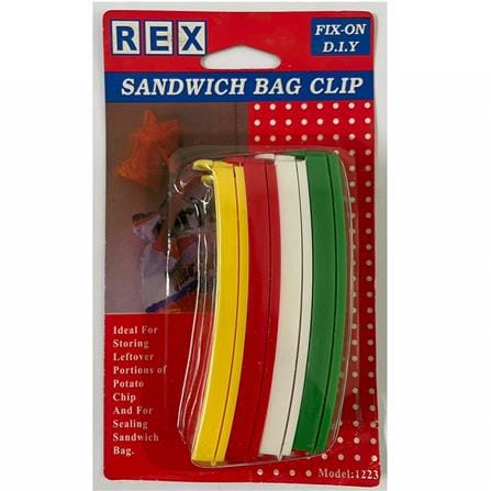 REX SANDWICH BAG CLIP 1223 MIX COLOUR