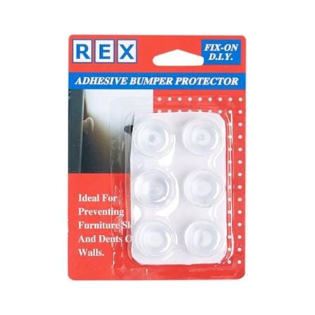 REX ADHESIVE BUMPER PROTECTOR 1256 CLEAR