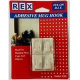 REX ADHESIVE MUG HOOK 1285 WHITE