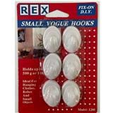 REX ADHESIVE VOGUE HOOK 1295 WHITE