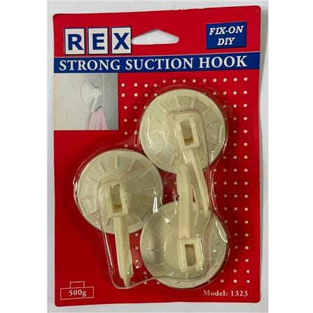 REX STRONG SUCTION HOOK 1323 WHITE