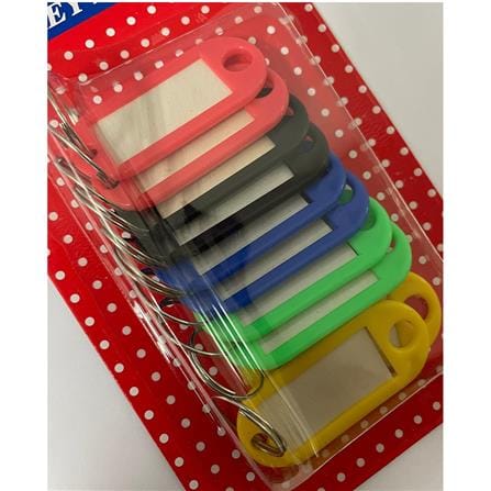 REX KEY LABEL SET 10PCS 3007 MIX COLOUR