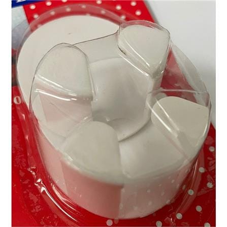 REX ADHESIVE PLUG HOLDER 7007 WHITE