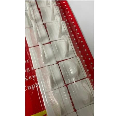 REX ADHESIVE CUP HOOK 7014 WHITE