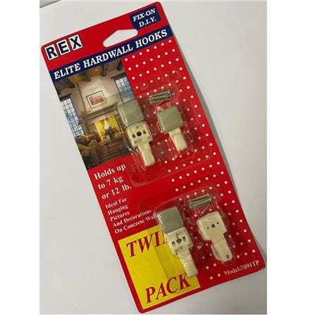 REX ELITE HARDWALL HOOK 7091 WHITE