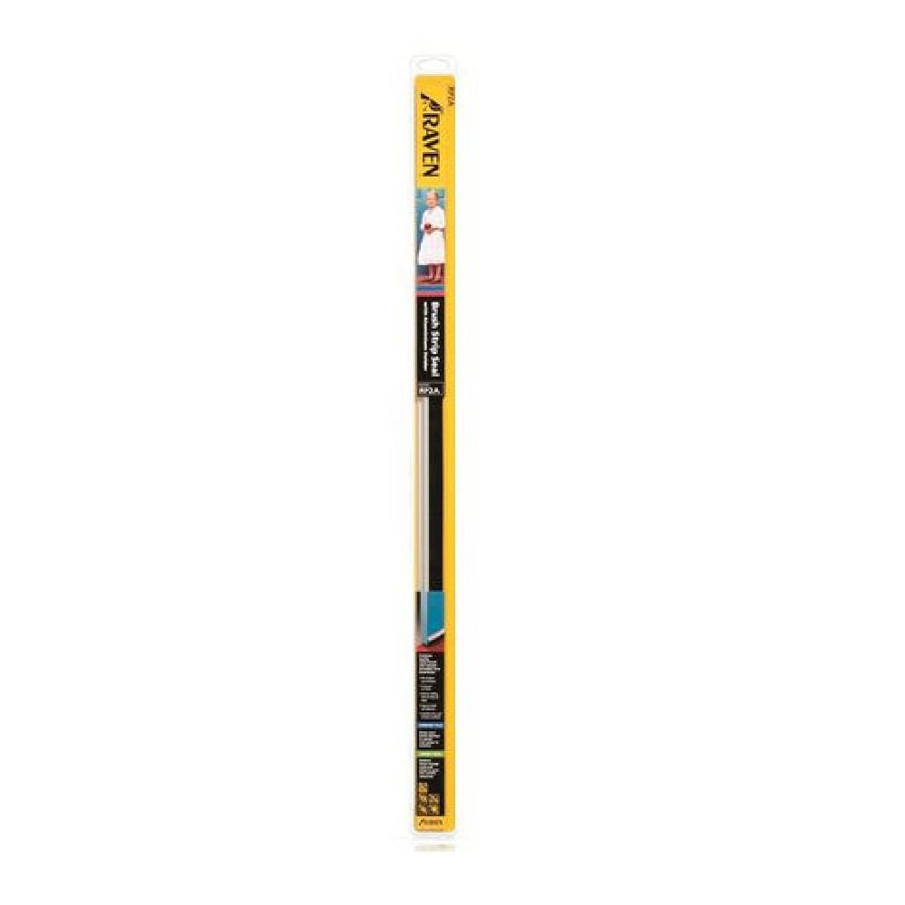 RAVEN ALUMINIUM BRUSH SEAL 91.5CM CLEAR