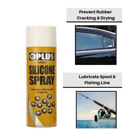 QPLUS SILICONE SPRAY LUBRICANT QP203 350G