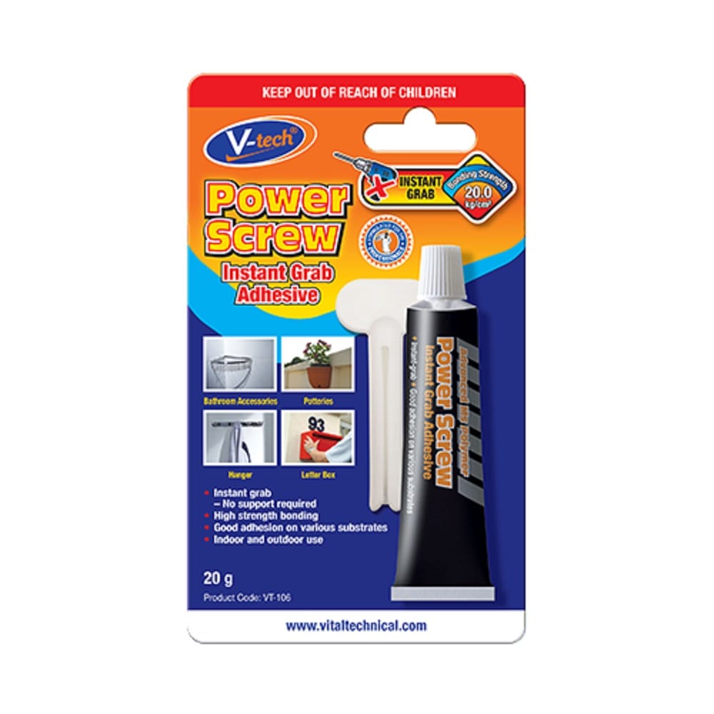 V-TECH POWER SCREW INSTANT GRAB VT-106 20G