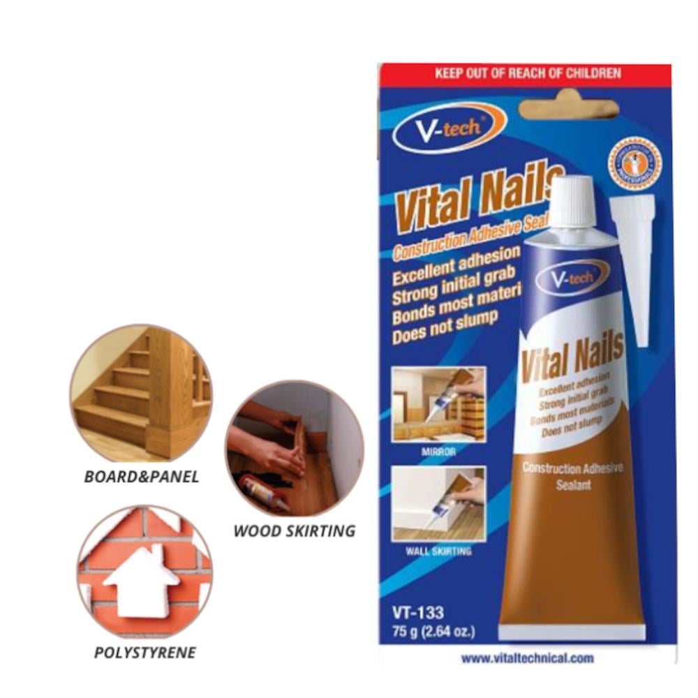 V-TECH VITAL NAIL VT-133B1 BROWN