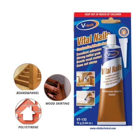 V-TECH VITAL NAIL VT-133B1 BROWN