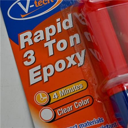 V-TECH RAPID 3 TON 4 MINUTES EPOXY VT-146 CLEAR