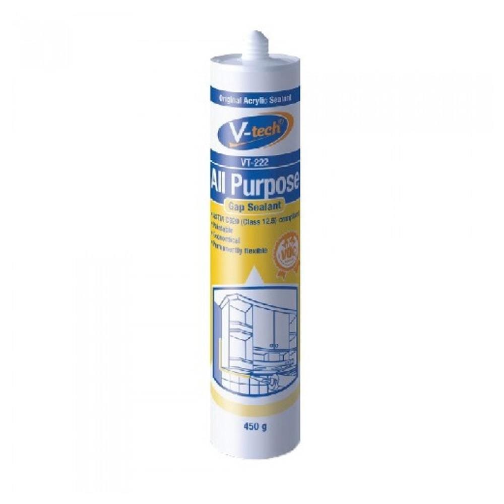 V-TECH ACRYLIC SEALANT VT-222W WHITE