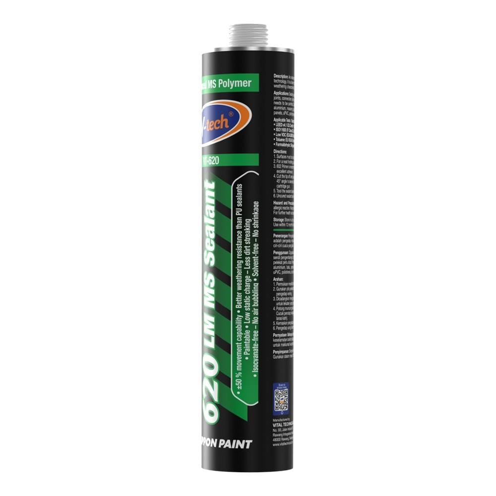 V-TECH LM MS SEALANT - WHITE VT-620W