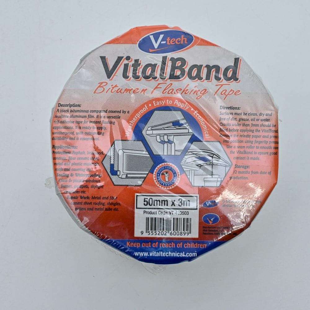 V-TECH VITALBAND FLASHING TAPE VT-420503 2INCH X 3METER