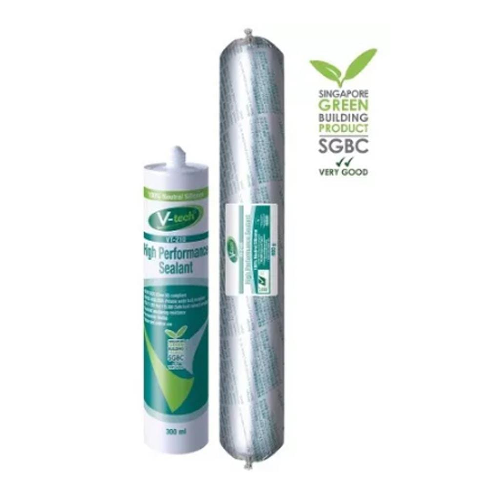 V-TECH NEUTRAL SILICONE SEALANT VT-210T TRANSLUCENT 300ML