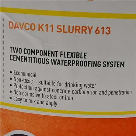 DAVCO CEMENT WATERPROOF K11 613 A+B 6KG.