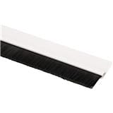 HAFELE PLASTIC POLY DOOR BRUSH SEAL 489.97.700 100CM WHITE