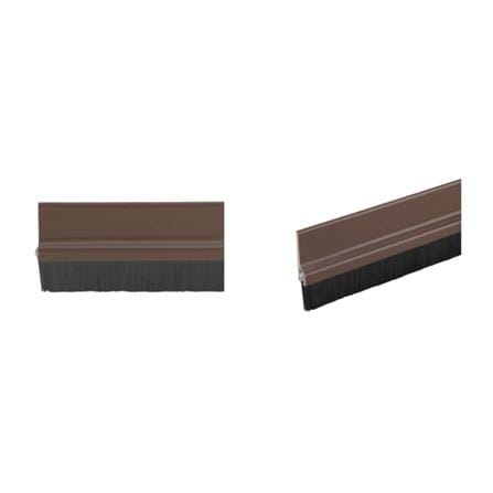 HAFELE PLASTIC POLYPROPYLENE BRUSH SEAL 100CM BROWN