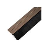 HAFELE ALUMINIUM DOOR BRUSH SEAL 100CM BROWN