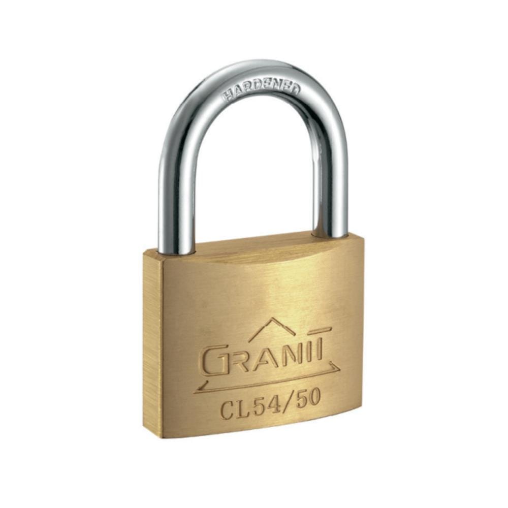 GERE PADLOCK SINGLE CL5440 40MM BRASS 1 EACH