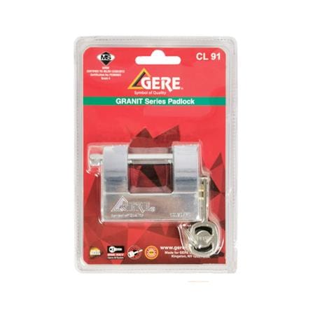 GERE PADLOCK SINGLE CL9160 60MM CHROME 1 EACH