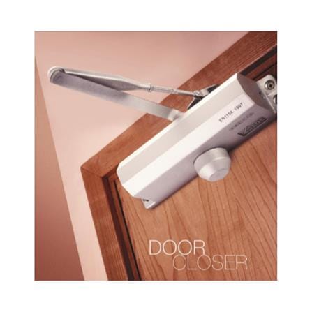 GERE SURFACE MOUNTED DOOR CLOSER G801 SILVER